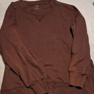 Aerie Men's Chocolate Crewneck Sweater